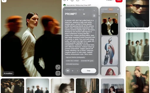Download PromptCard Terbaru – Ubah Gambar Jadi Prompt AI Gratis - Screenshot 2