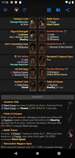 Database for D4 Terbaru – Panduan Build Terbaik Gratis - Screenshot 15