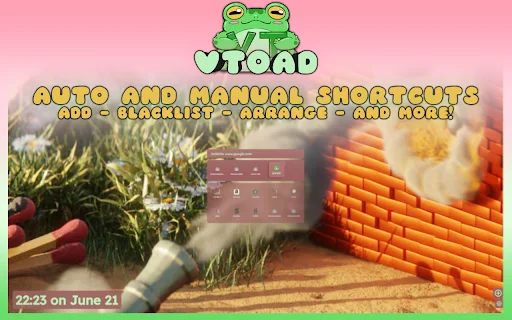 Download vToad New Tab Page Terbaru – Wallpaper Hidup Kustom - Screenshot 3