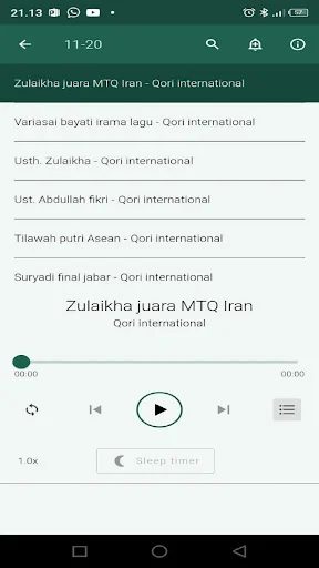Download Qori International Terbaru – Koleksi Murottal Terbaik - Screenshot 16