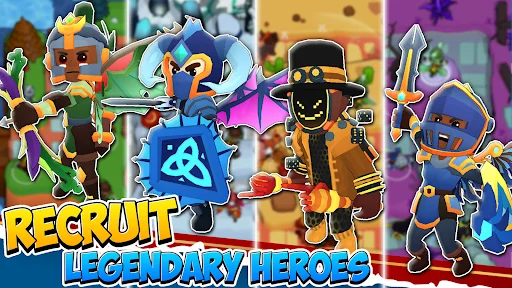 Download Idle Hero TD Terbaru – Game Strategy RPG Offline - Screenshot 22