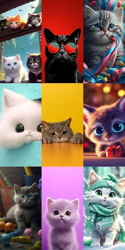 Download Cute Cat Wallpapers Terbaru – Wallpaper Kucing Lucu Gratis - Screenshot 18