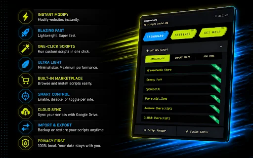Download GreasePanda Terbaru – Kelola Userscript Mudah & Cepat - Screenshot 3