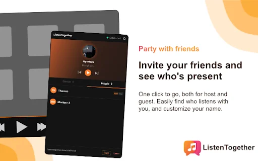 ListenTogether for YouTube Music – Dengarkan Musik Bersama Teman - Screenshot 3