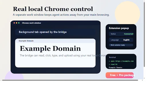 Download Codex Chrome Bridge Terbaru – Kontrol Browser Gratis - Screenshot 1