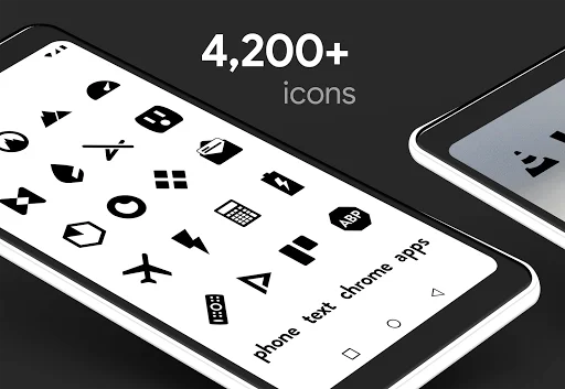 Download Flight Dark Pro – Icon Pack Terbaru – Ikon Minimalis - Screenshot 15