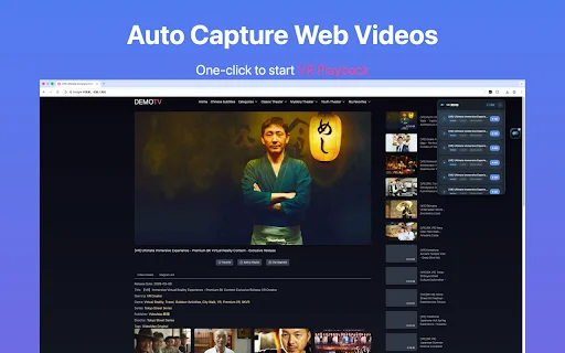 Download VRPlayer Terbaru – Nonton Video VR 360 di Browser - Screenshot 1