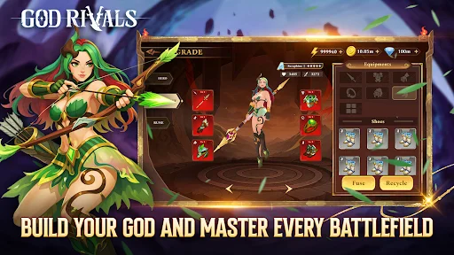 Download God Rivals: RPG Roguelike Terbaru – Aksi Fantasi Gelap - Screenshot 6